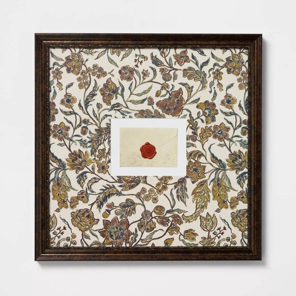 16"x16" Keepsake Envelope Framed Wall Art - Threshold Studio McGee - Target 2025 - Picture 1 of 6